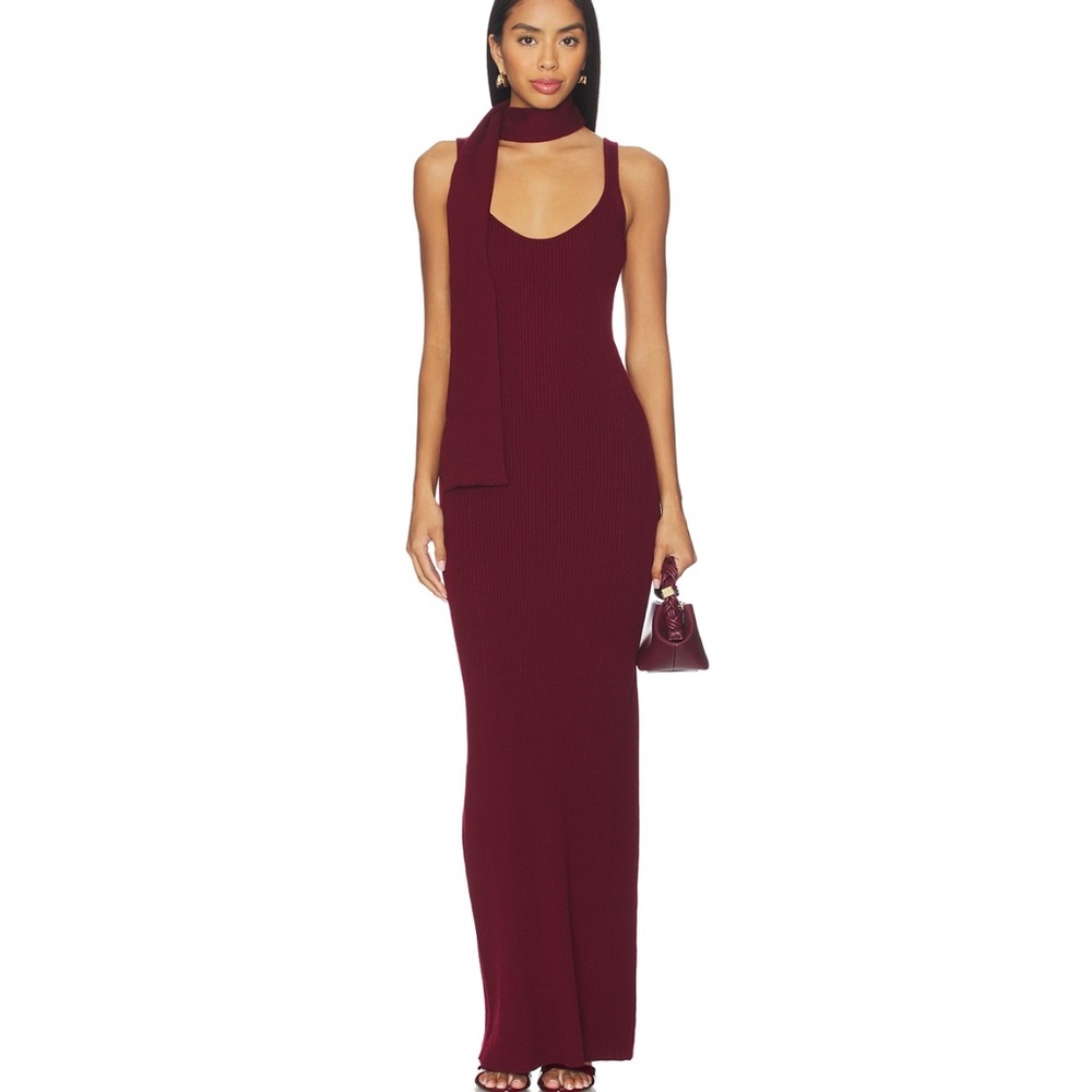 Lovers And Friends oxblood maxi